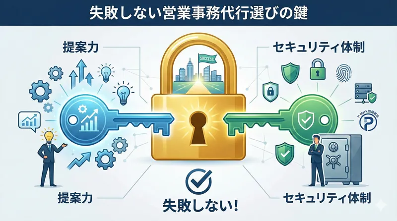 失敗しない営業事務代行選びは提案力とセキュリティ体制が鍵になる